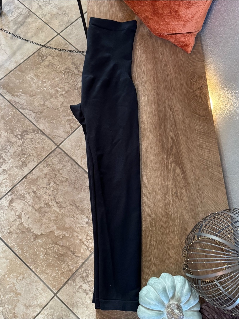 Shapermint Black High-Waist Leggings-Never Worn